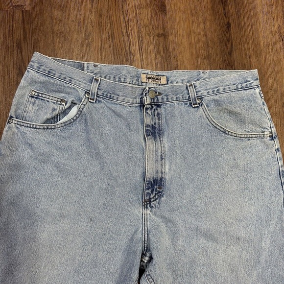 Wrangler Jeans Men Size 38 Blue Hero Original Mid Rise Zip‎ Workwear Denim - Picture 4 of 12